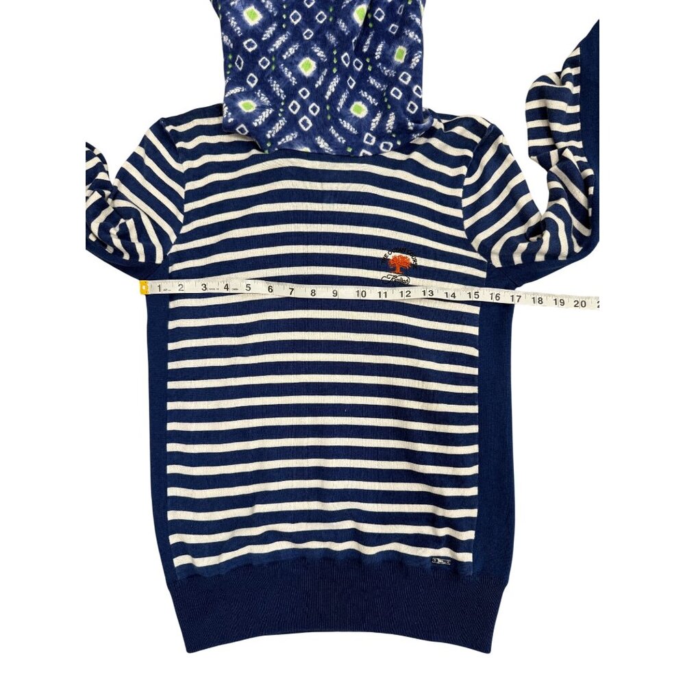 Polo Ralph Lauren Womens Top Pullover PGA Ocean Course Kiawah Cowl Neck Size S - Picture 7 of 8